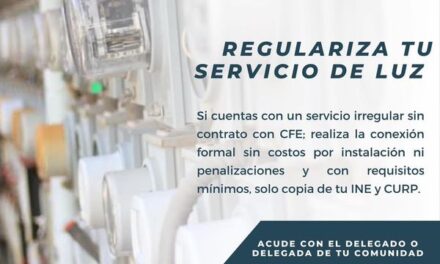 Regulariza tu servicio de luz