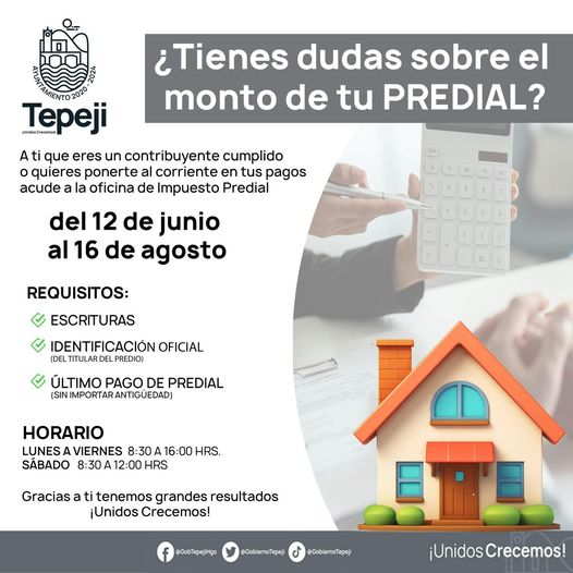 ¿Tienes dudas sobre el monto de tu predial?