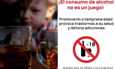 Alejemos a las niñas, niños y adolescentes del alcoholismo