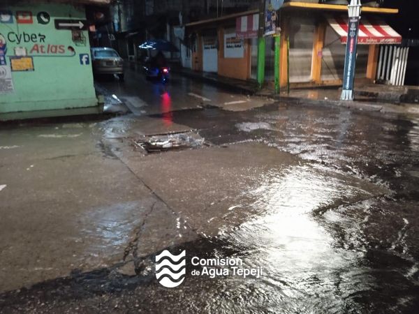 Supervisan daños tras las lluvias registradas en Tepeji