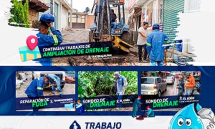 #CuadrillasCaamtroh continúan trabajando para ofrecer un mejor servicio, realizando diversas labores: