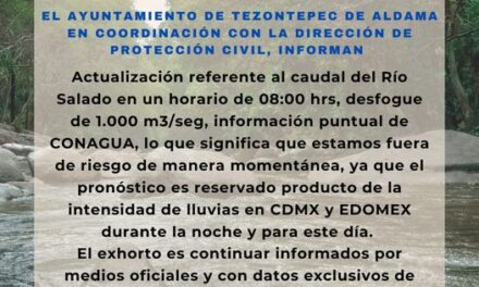 Comunicado Tezontepec de Aldama