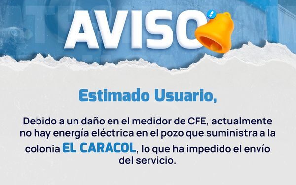 AVISO IMPORTANTE CAAMTROH