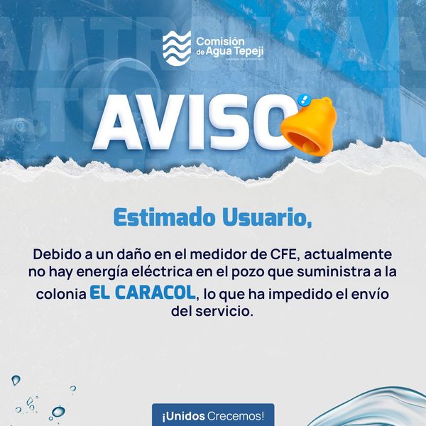 AVISO IMPORTANTE CAAMTROH