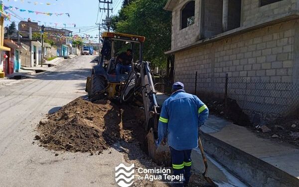 Inician trabajos de reubicación de la línea de conducción en Cantera de Villagrán – Avenida Central.