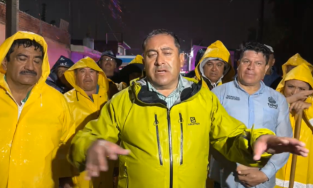 Salvador Jiménez presenta reporte de afectaciones tras las lluvias registradas en Tepeji