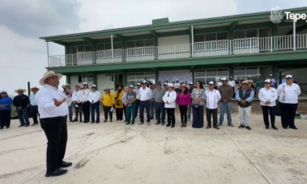 Inauguración nuevas instalaciones del COBAEH plantel San Ildefonso, inversión con recursos municipales.