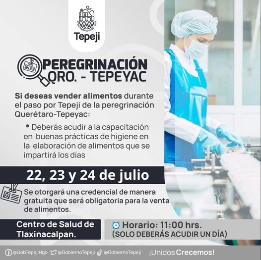 El gobierno municipal de Tepeji informa: