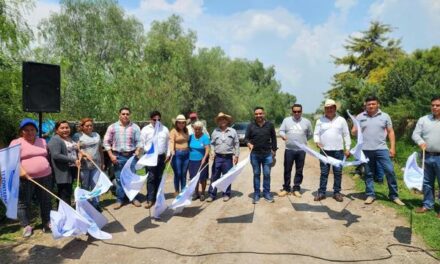 Inician trabajos de electrificación de la CerradaTula en la comunidad de San Gabriel y en El Chamizal.