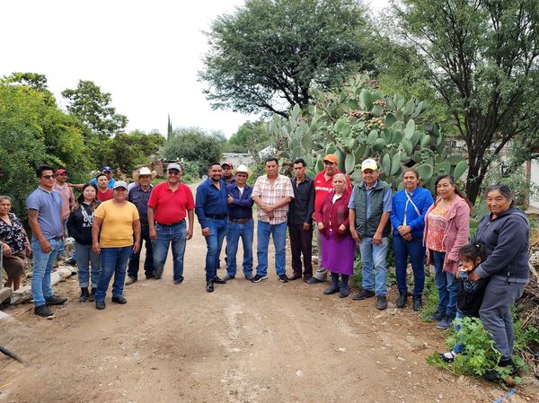 Concluyen trabajos de drenaje sanitario en cerradas de la calle 5 de Mayo de la comunidad de San Gabriel.