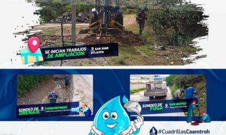 Caamtroh está comprometida con mejorar el servicio de agua