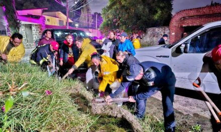 Despliegan operativo de limpieza en las zonas afectadas por las lluvias