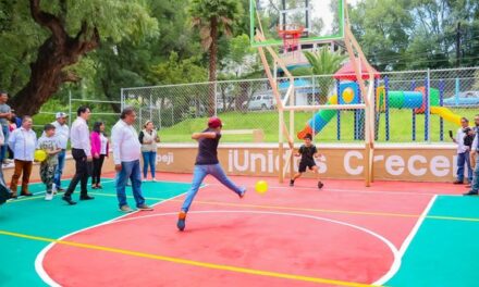 La rehabilitación de espacios públicos permite generar la sana convivencia, el deporte y la unidad de las familias.