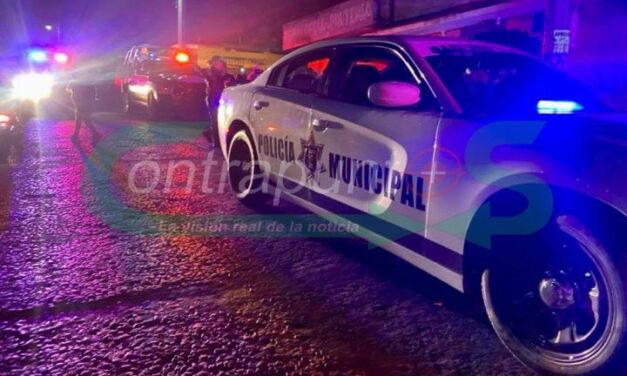 Un grupo de personas retuvieron a un hombre, luego de un accidente registrado la noche de ayer, en la colonia San José en Tula de Allende.