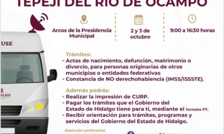 Convocatoria a la Campaña de Expedición de Actas en Tepeji del Río