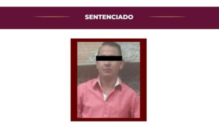 Responsable de feminicidio recibe sentencia de 37 años de prisión