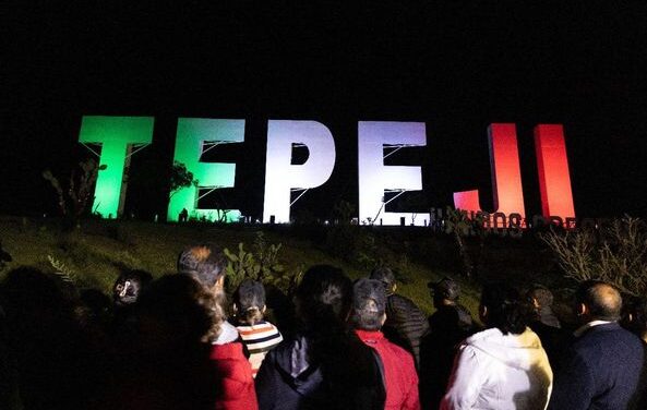 Una gran fiesta se vivió durante la inauguración de Letras Monumentales que nos dan identidad y que serán inscritas para abatir el Récord Guinness como las más altas del mundo con sus 15 metros de altura.