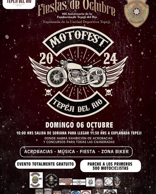 ¡Moto Fest 2024 en Tepeji del Río!