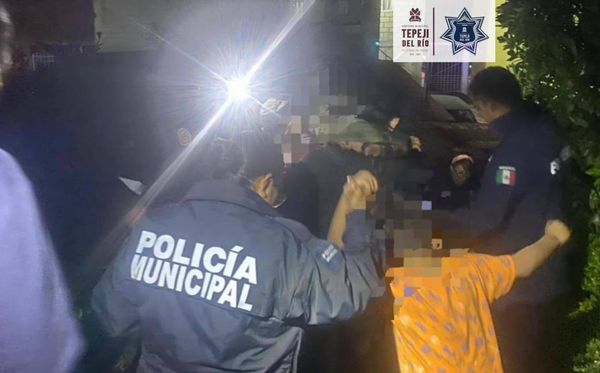 Seguridad Pública deTepeji, apoya en la atención de reporte de dos niños solos y encerrados en una vivienda de la colonia San Juan