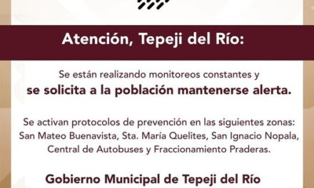 El gobierno de Tepeji del Río informa: