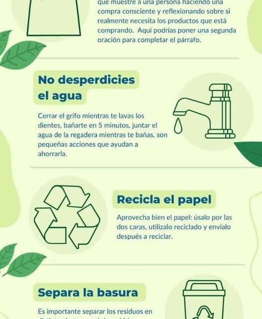 #Caamtroh 5 claves para cuidar el medio ambiente en casa