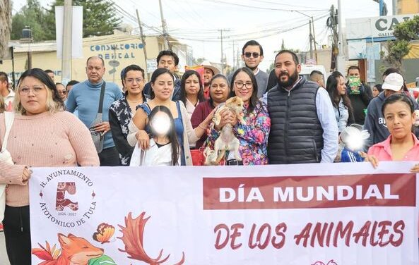 Celebran del Día Mundial de los Animales en Atotonilco de Tula