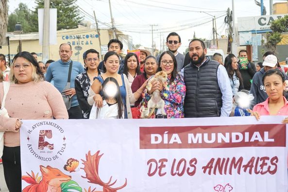 Celebran del Día Mundial de los Animales en Atotonilco de Tula