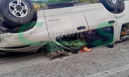 Una persona sin vida y dos lesionadas fue el saldo de un accidente registrado entre dos vehículos en la carretera Jorobas Tula a la altura de Praderas del Potrero.