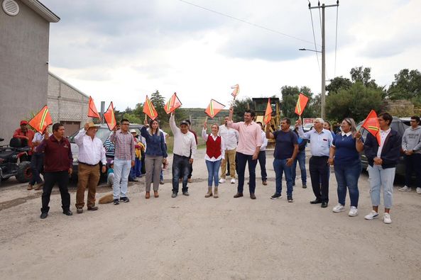 Inicia construcción de carretera en Tepeji del Río