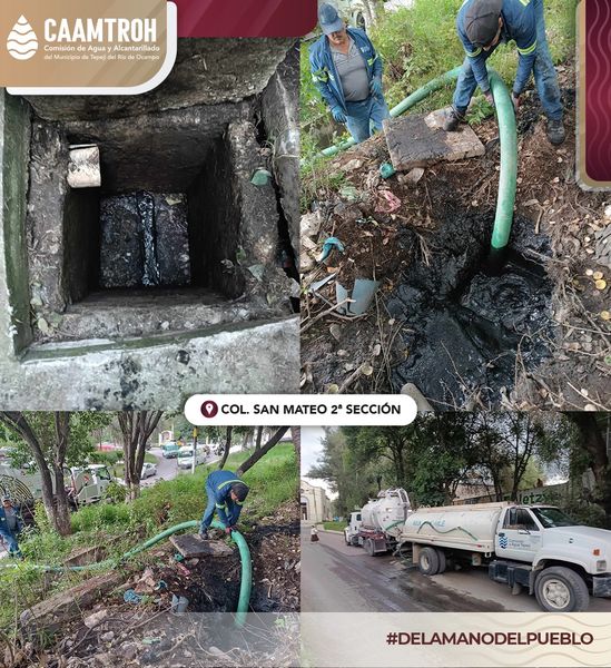 Caamtroh realiza trabajos preventivos ante temporada de lluvias