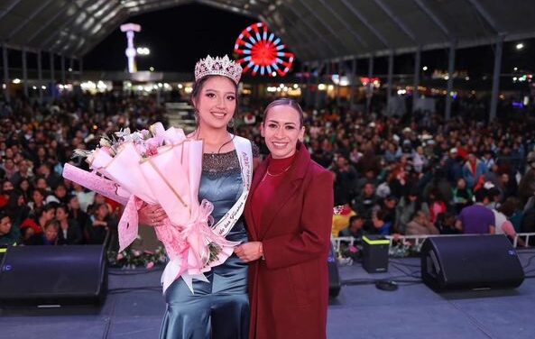 Arantza Ventura Hernández, fue coronada como la Reina de las Fiestas de Octubre 2024 en #Tepeji