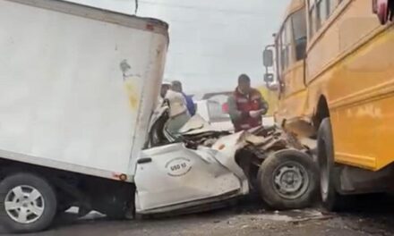 Se registra accidente en la carretera Tula Jorobas