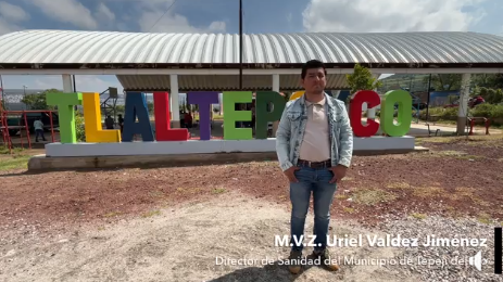 Entrevista al M.V.Z. Uriel Valdez Jiménez, director de Sanidad del Municipio de Tepeji del Río.