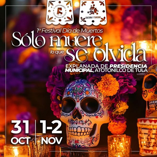 Programa de Día de Muertos en Atotonilco de Tula