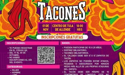 Realizarán “Carrera en Tacones” en Tula de Allende