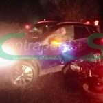 Policías de Tezontepec de Aldama atienden dos accidentes