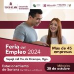 HOY Feria del empleo en #TepejiDelRío