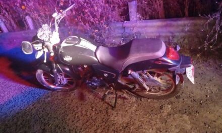 Recuperan motocicleta con reporte de robo durante operativo en Atotonico de Tula