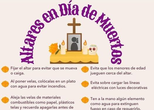 PC Tepeji emite las siguientes recomendaciones de seguridad durante festividades de Día de Muertos