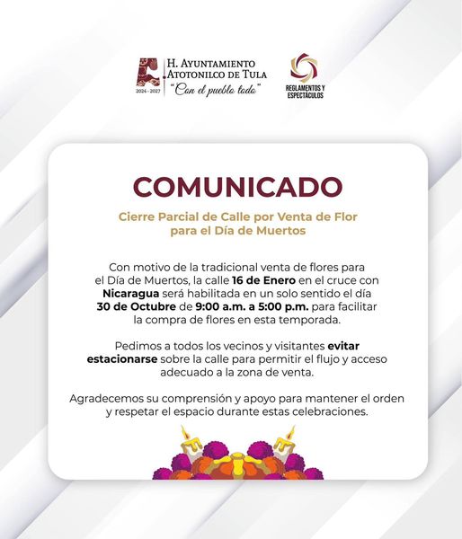 Comunicado #AtotonilcoDeTula