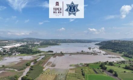 Realizan labores de monitoreo del nivel del agua en las presas, ríos y los cuerpos de agua de Tepeji