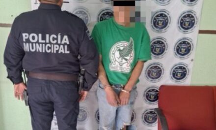 Policías Municipales dan cumplimiento a orden de aprehensión