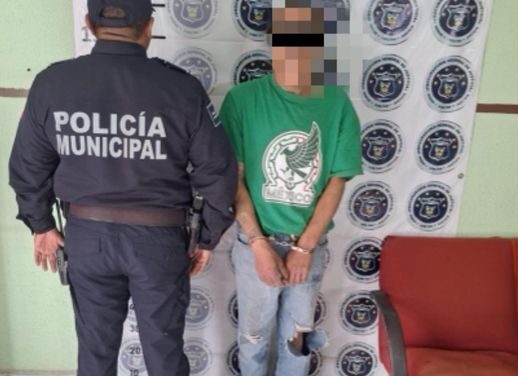 Policías Municipales dan cumplimiento a orden de aprehensión