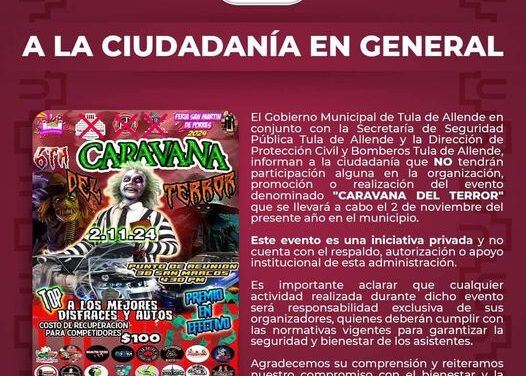 COMUNICADO TULA DE ALLENDE