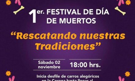 No te pierdas esta noche el 1er. Festival de Día de Muertos “Rescatando nuestras tradiciones” en Tepeji del Río