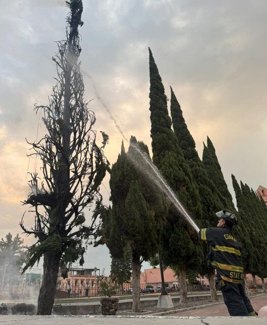 Controlado incendio en la Catedral de San José gracias a rápida intervención de cuerpos de emergencia