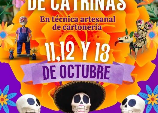 Realizarán taller de elaboración de catrinas en Tula de Allende
