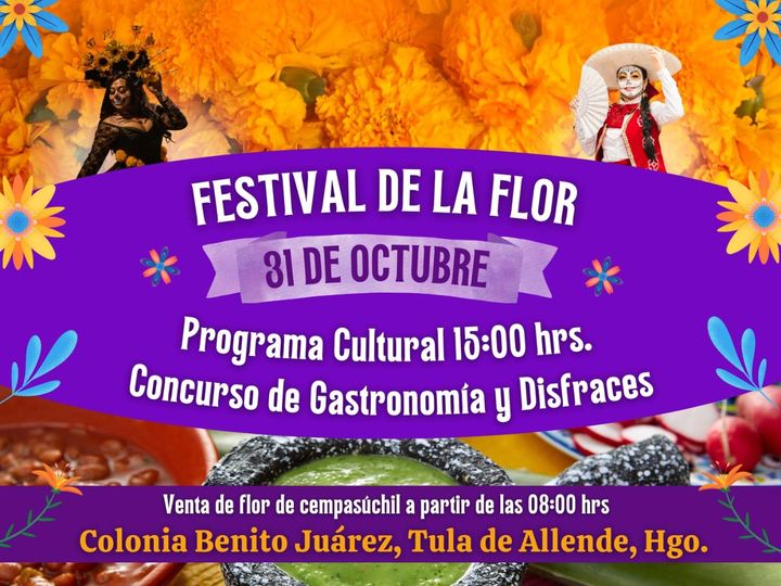 EL gobierno de Tula de Allende te invita a consumir local durante las festividades de Día de Muertos