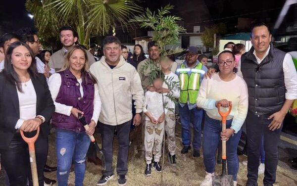 Alcalde de Tula de Allende, encabeza jornada de reforestación