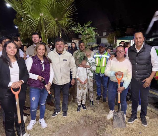 Alcalde de Tula de Allende, encabeza jornada de reforestación